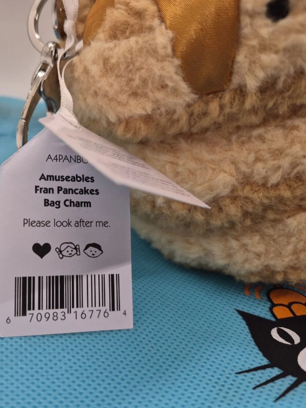 Jellycat Amuseables Fran Pancakes Plush Toy Cute Breakfast Foodie Gift - Picture 6 of 6